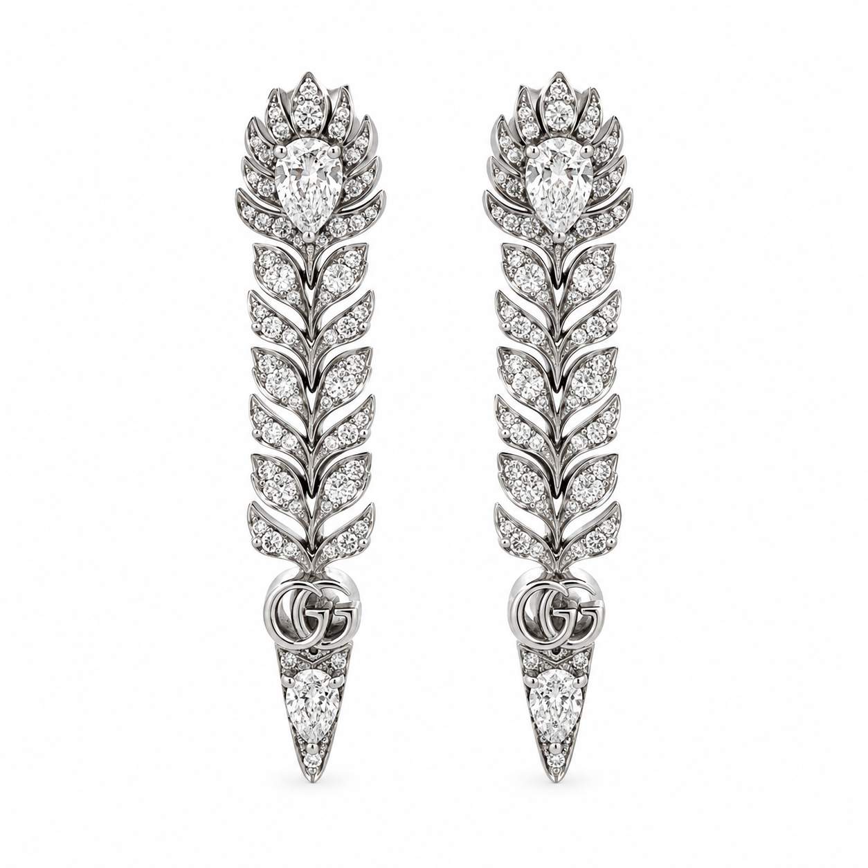Gucci Flora Diamond Earrings