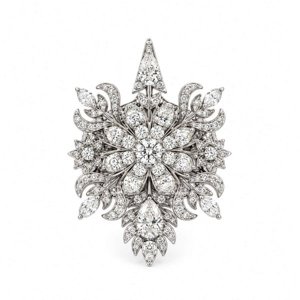 Gucci Flora Diamond Ring