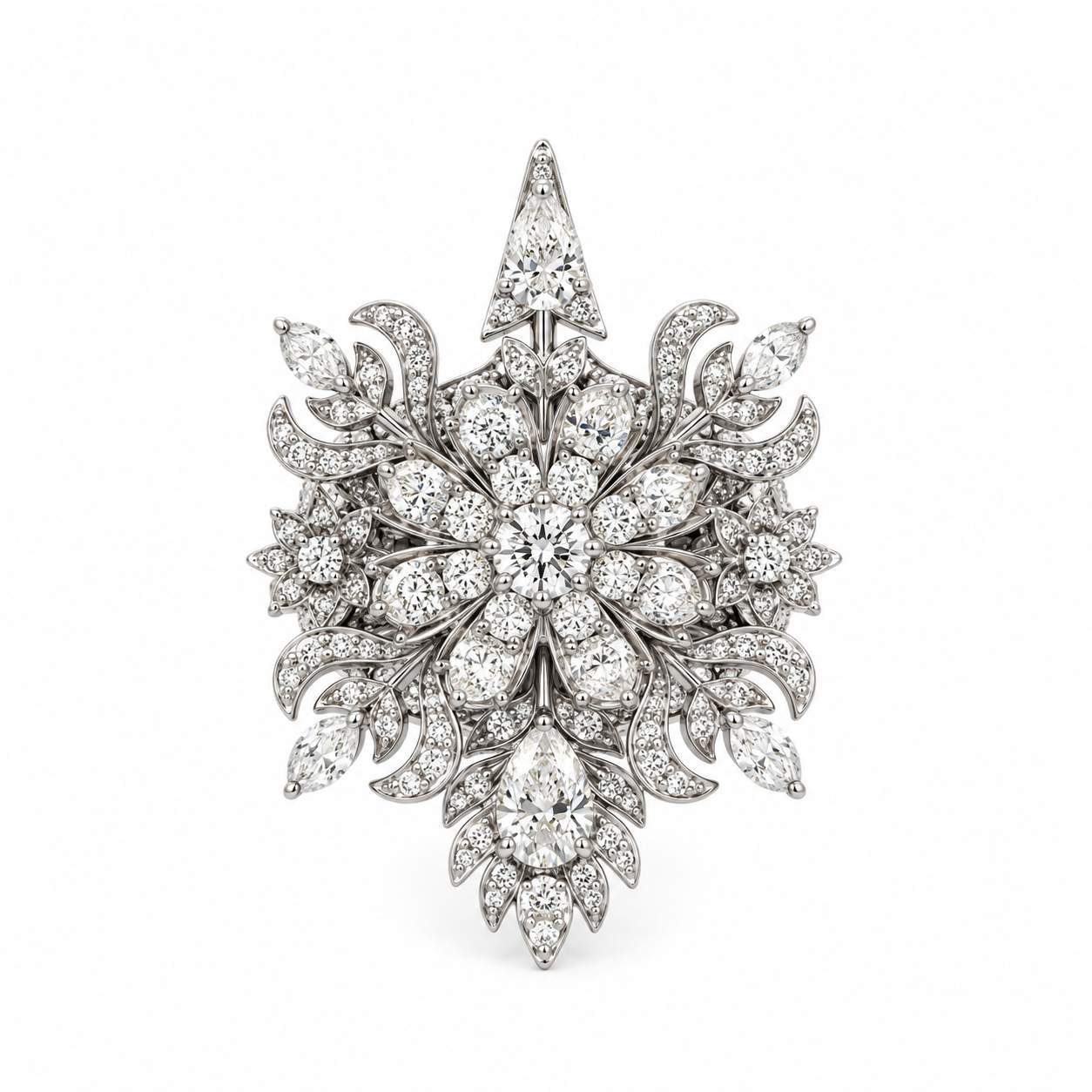 Gucci Flora Diamond Ring