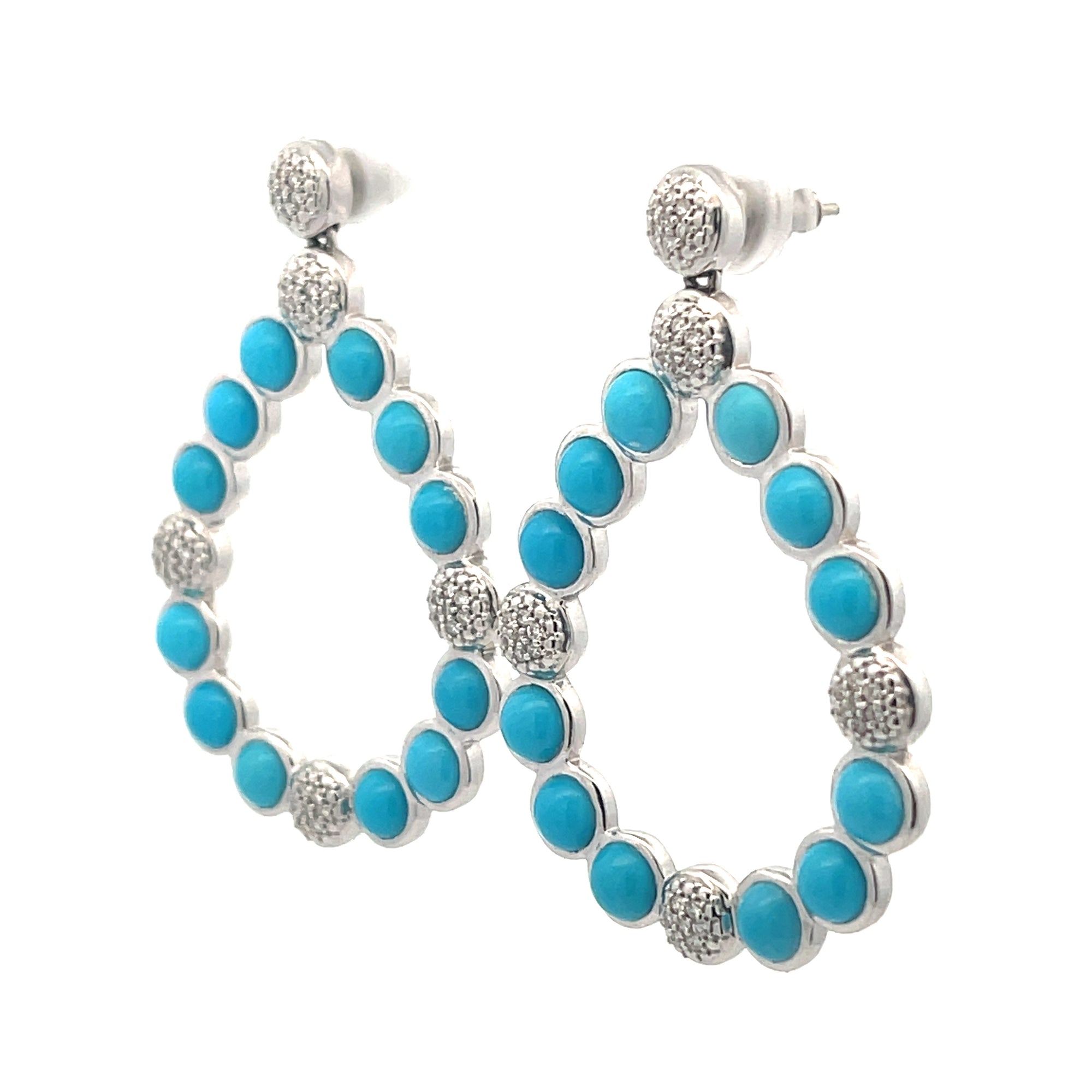 Mark Henry Bubble Pear Earrings