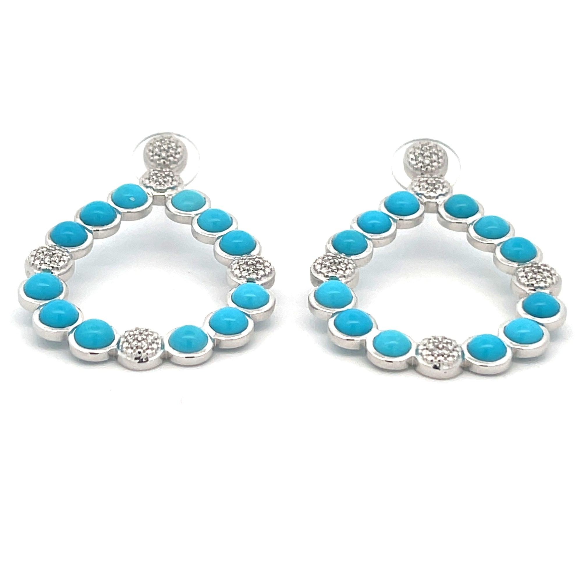Mark Henry Bubble Pear Earrings