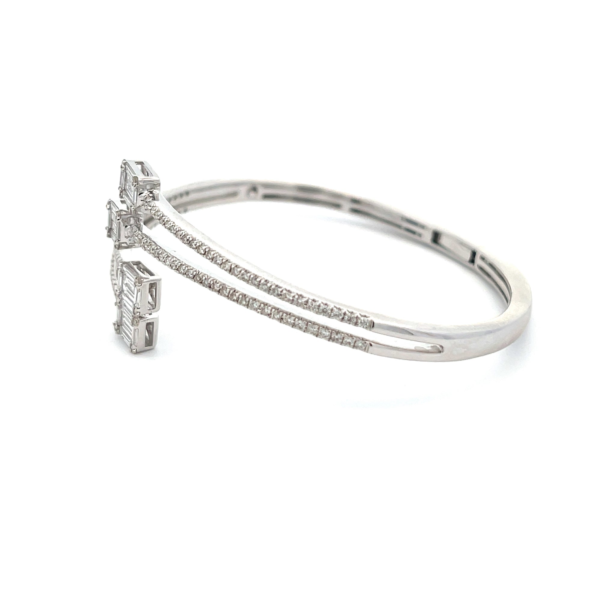 Diamond Bypass Bangle