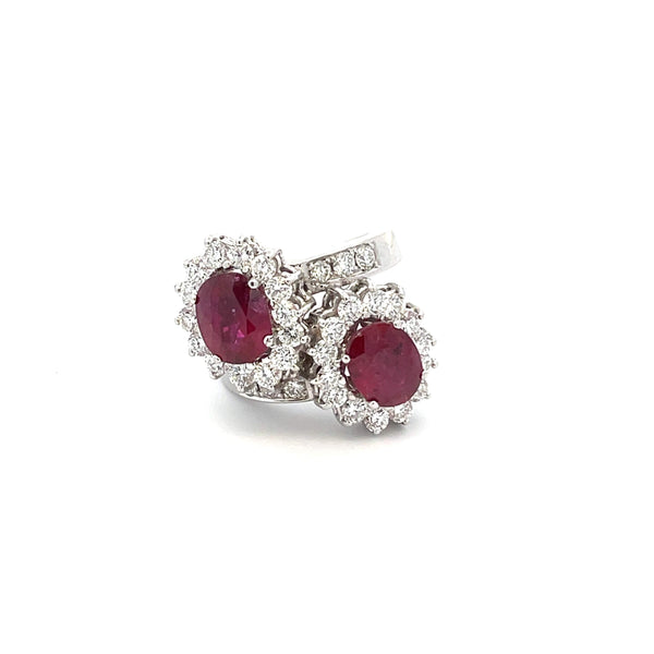 Gregorio Ruby Bypass Ring