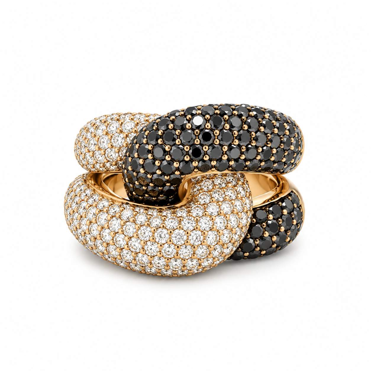 Gregorio Knot Diamond Ring