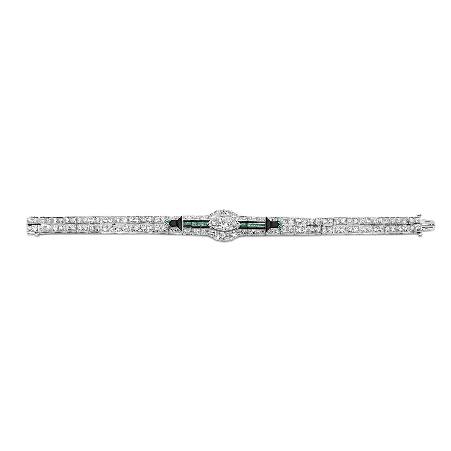Art Deco Diamond Bracelet