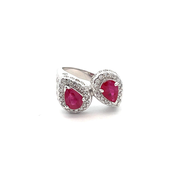 Gregorio Bypass Ruby Ring