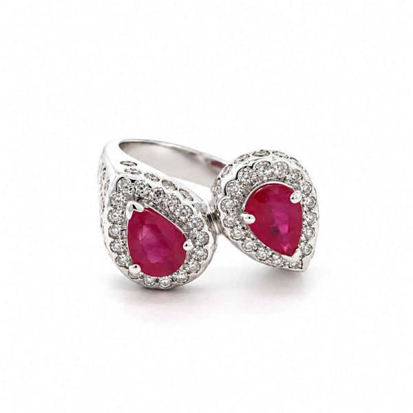 Gregorio Bypass Ruby Ring
