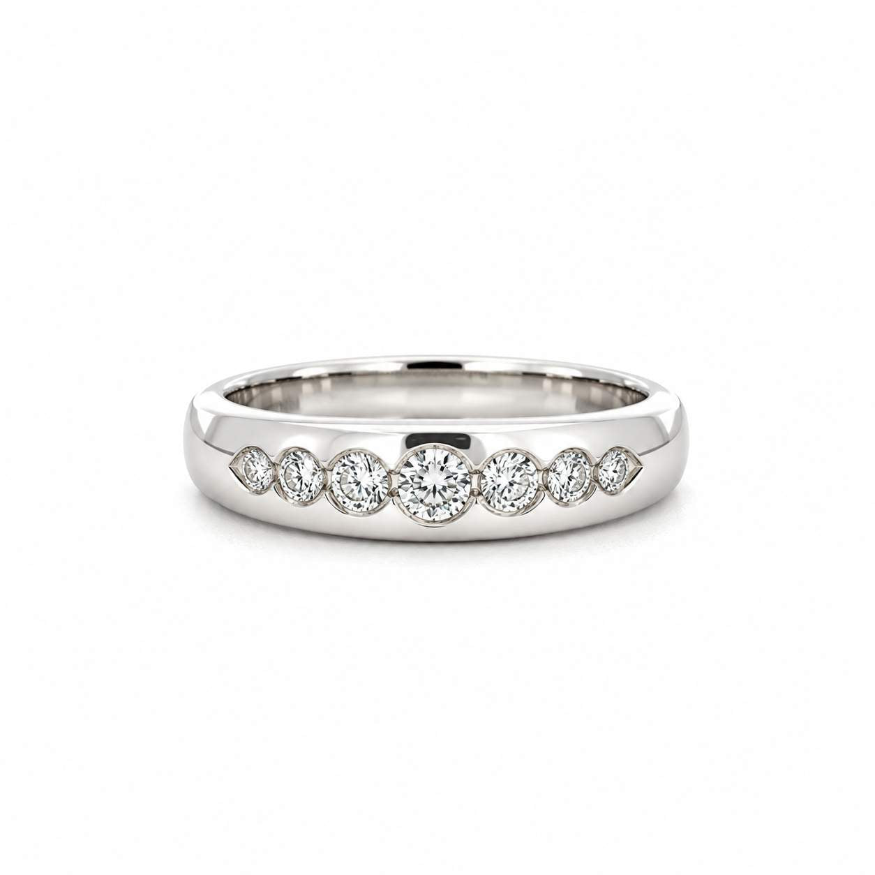 Gregorio Diamond Wedding Band
