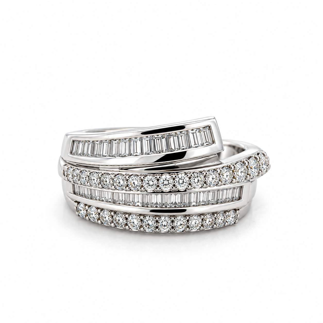 Gregorio Diamond Wedding Band