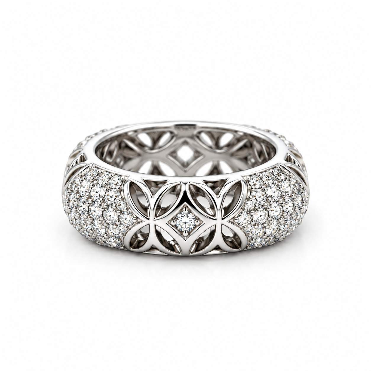 Gregorio Square Diamond Ring