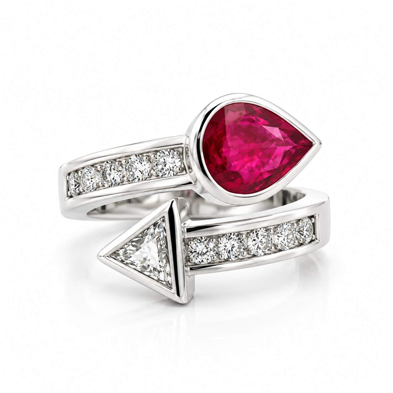 Gregorio Bypass Ruby Ring