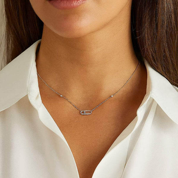 Messika Move Uno Pave Necklace