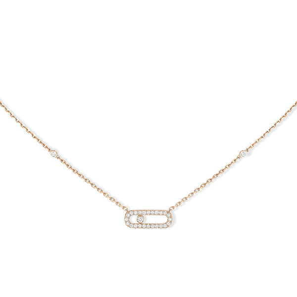 Messika Move Uno Pave Necklace