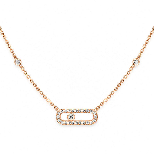 Messika Move Uno Pave Necklace
