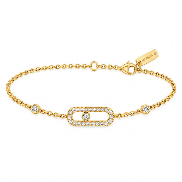 Messika Move Uno Pave Bracelet