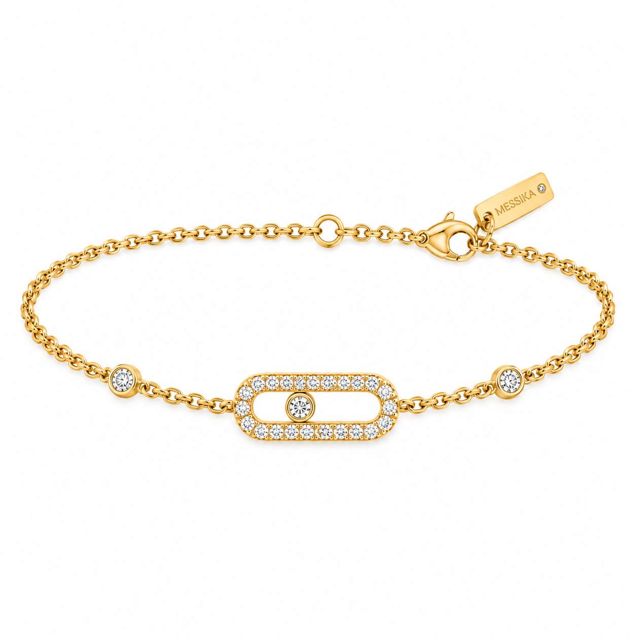 Messika Move Uno Pave Bracelet