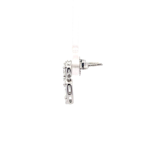 Christopher Designs Diamond Dangle Earrings