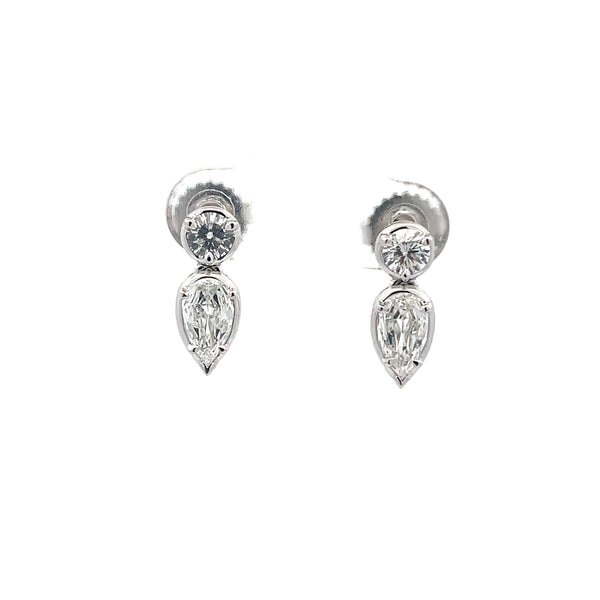 Christopher Designs Diamond Dangle Earrings