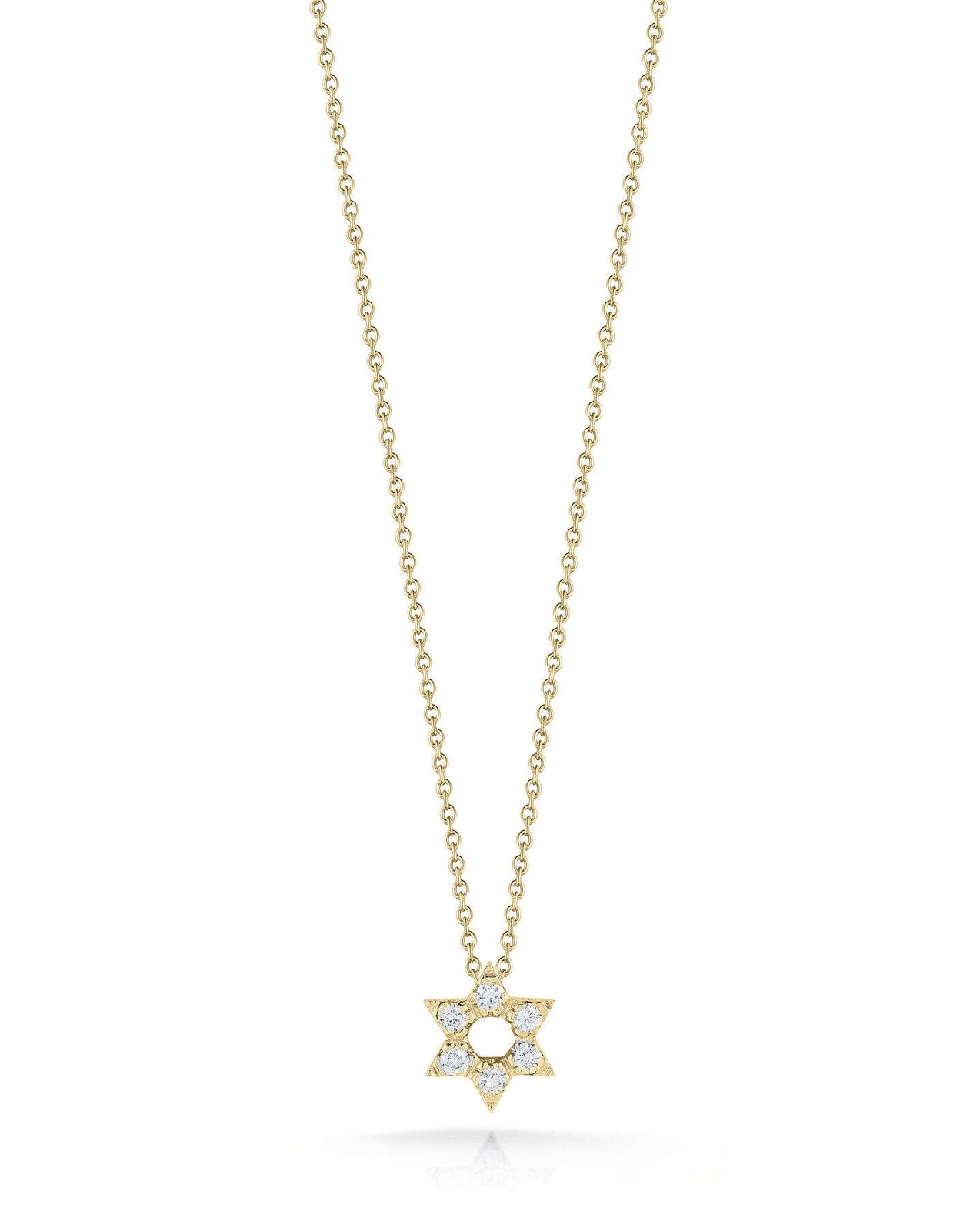 Roberto Coin Tiny Treasure Star Of David Pendant Necklace