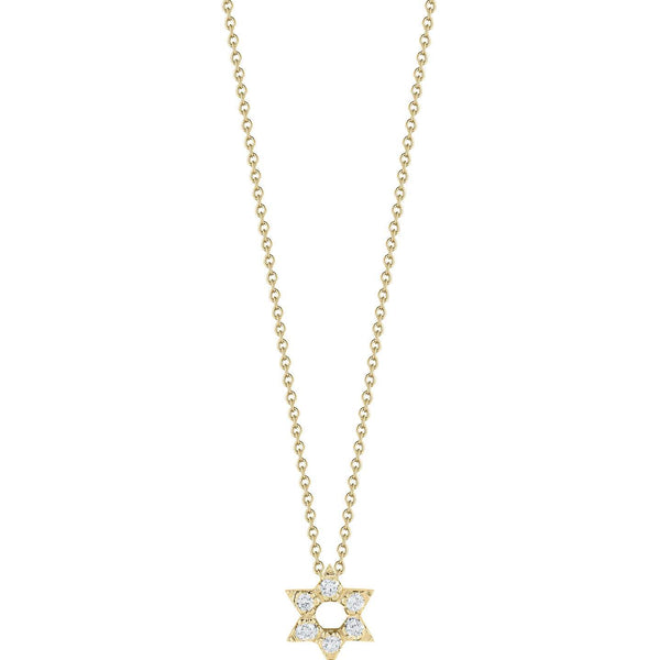 Roberto Coin Tiny Treasure Star Of David Pendant Necklace