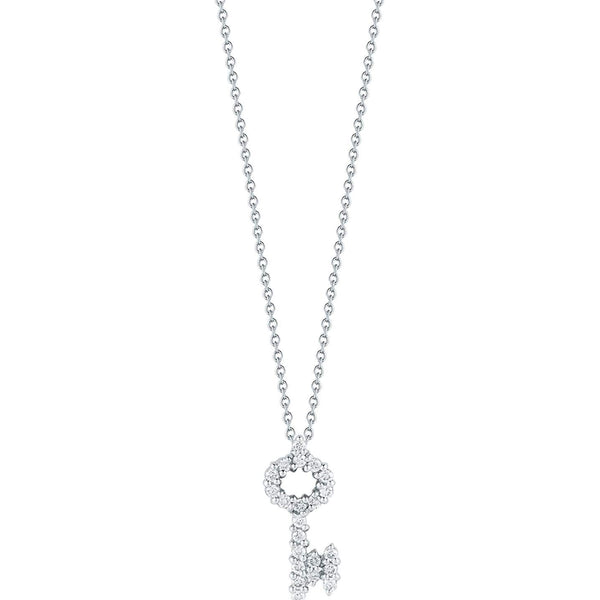 Roberto Coin Tiny Treasures Key Pendant Necklace