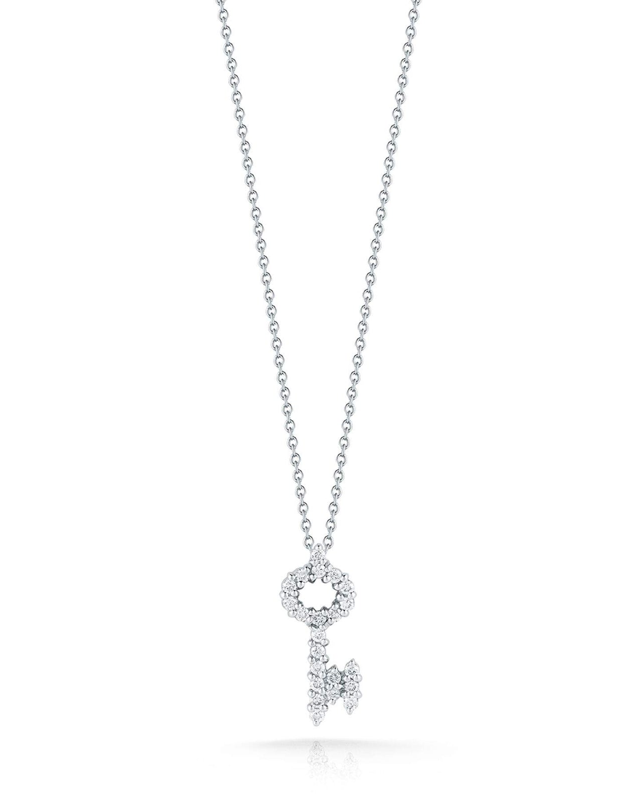 Roberto Coin Tiny Treasures Key Pendant Necklace