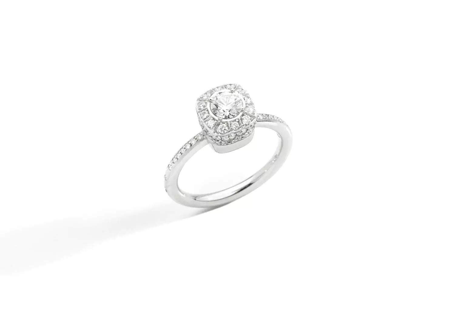 Pomellato Nudo Petit Fair Mined Diamond Ring