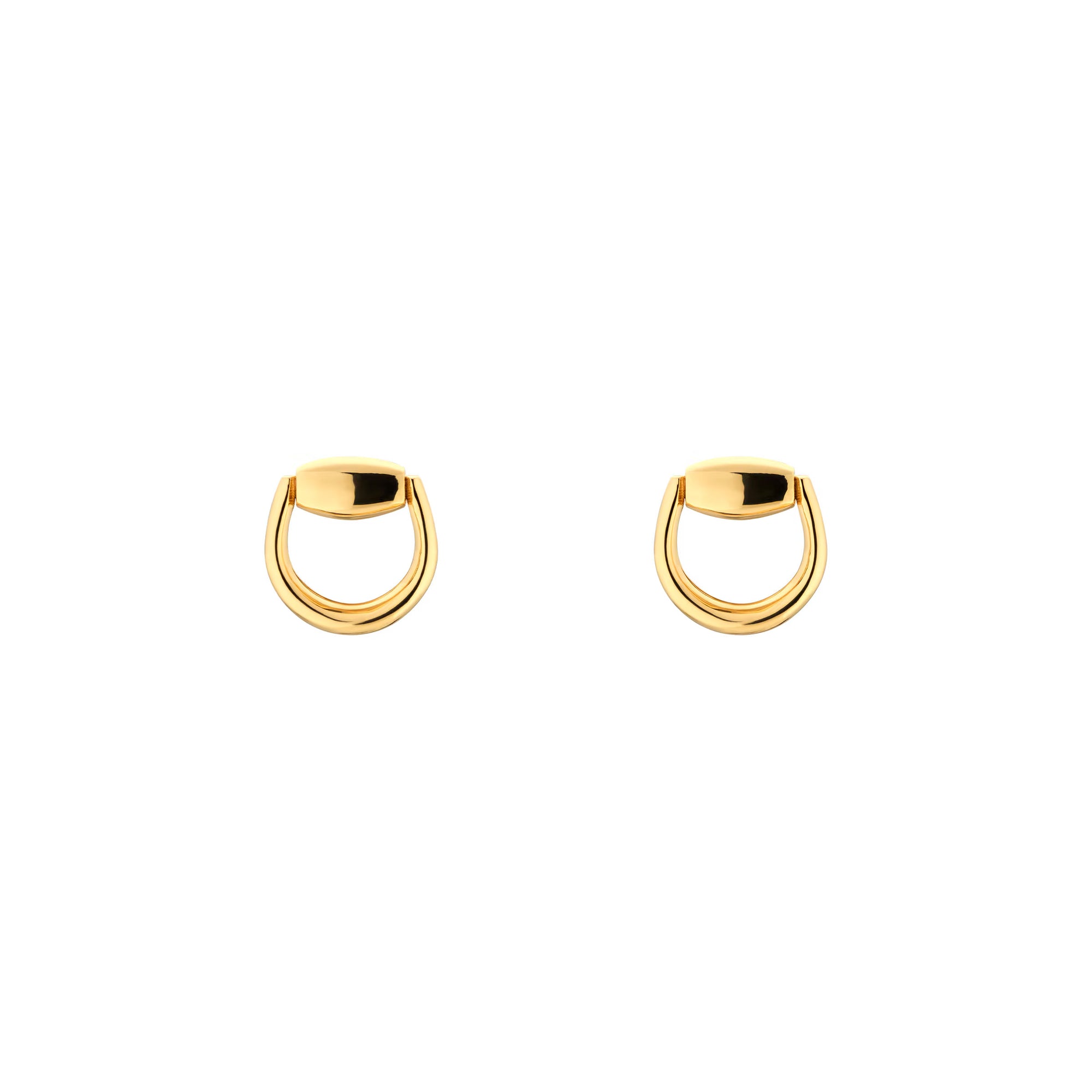 Gucci Horsebit Stud Earrings