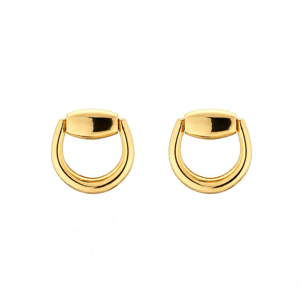 Gucci Horsebit Stud Earrings