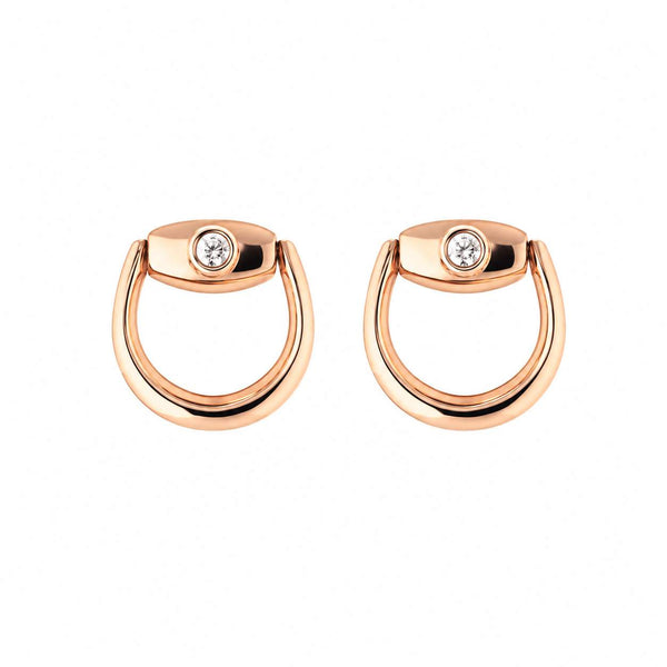 Gucci Horsebit Stud Earrings