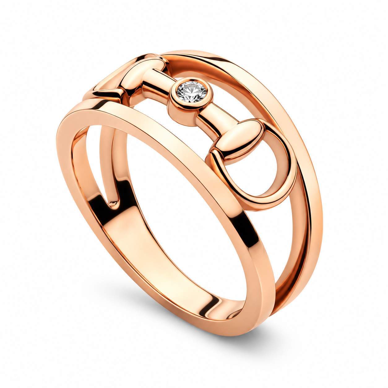 Gucci Horsebit Wide Ring