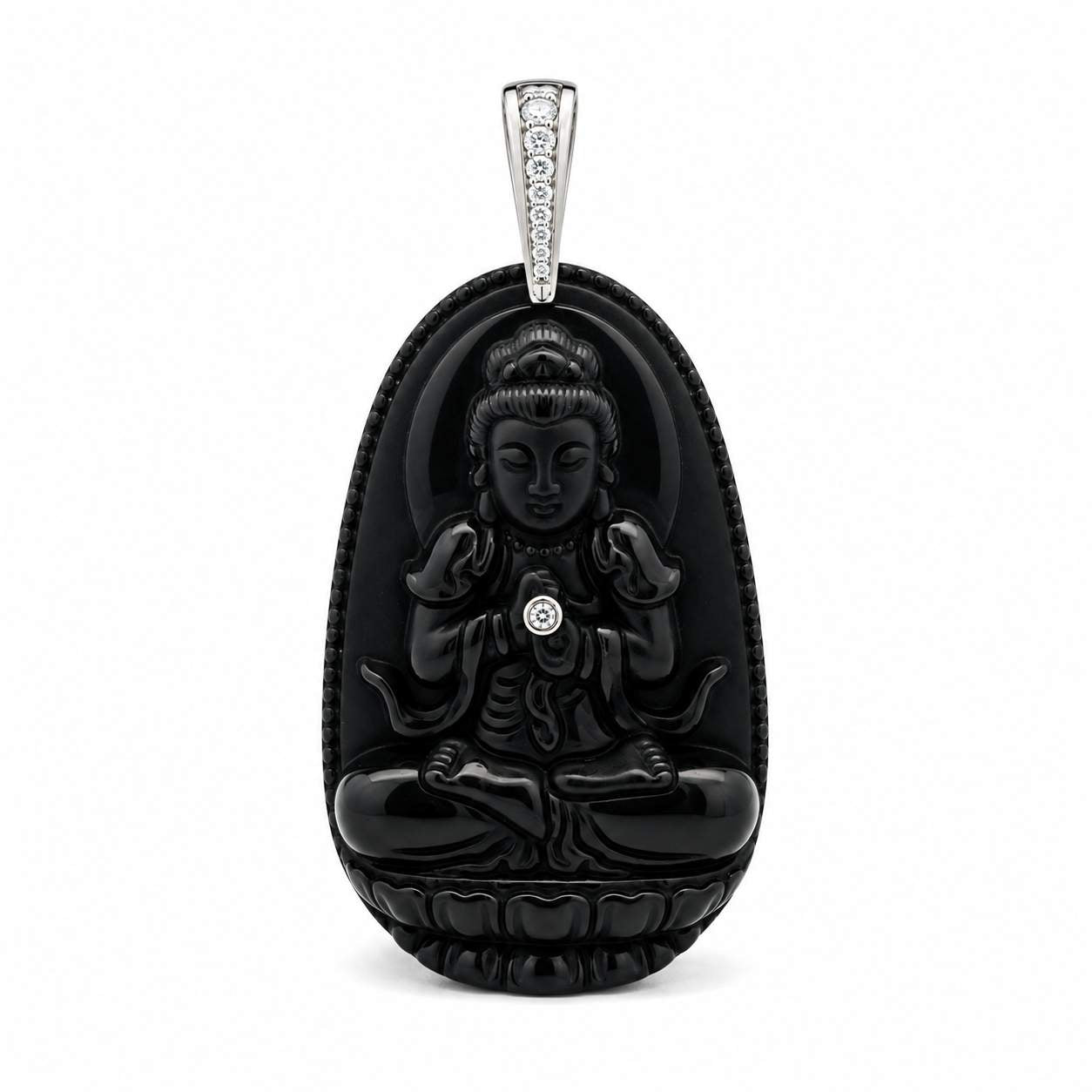 MS Jewelry Buddha Pendant