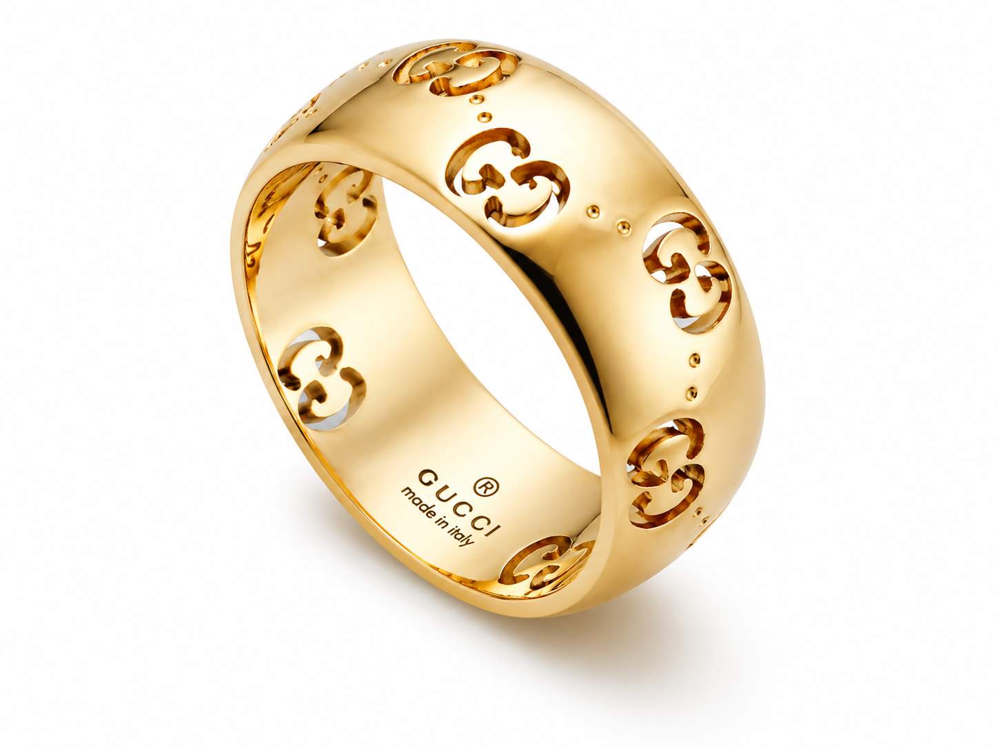 Gucci Wide GG Ring