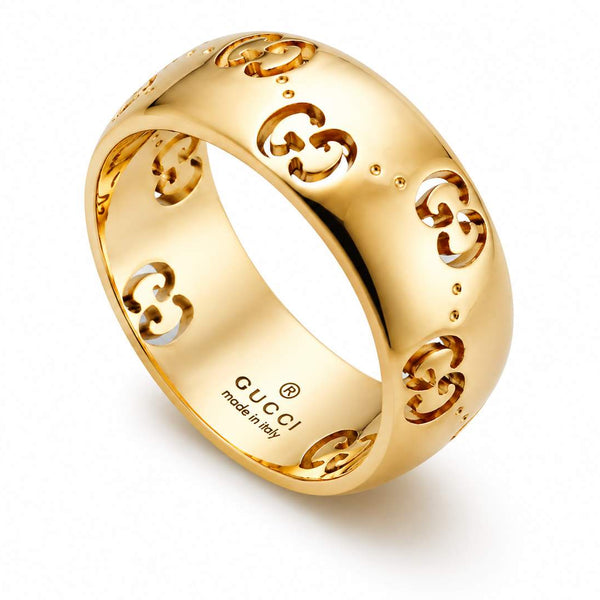 Gucci Wide GG Ring