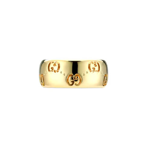 Gucci Wide GG Ring