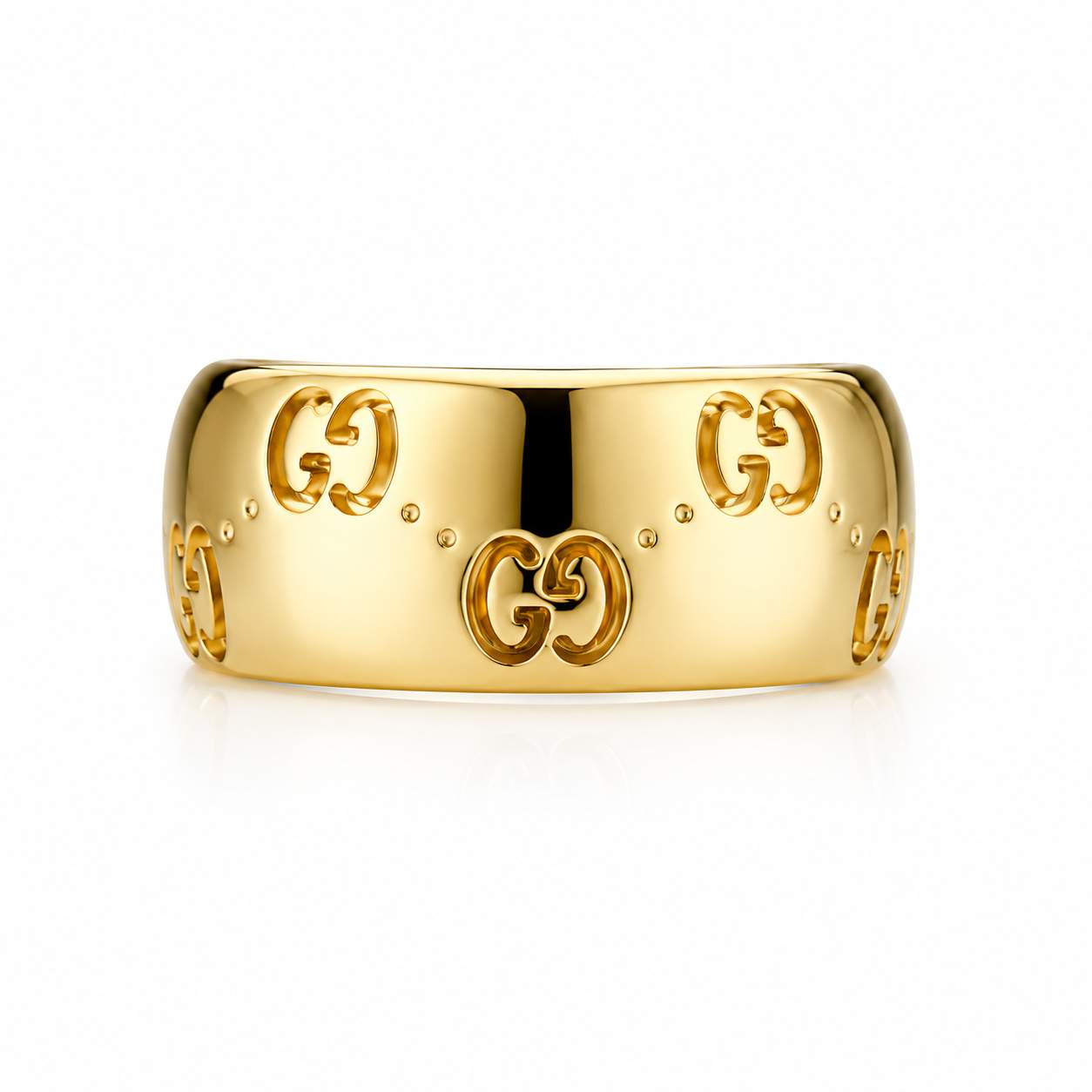 Gucci Wide GG Ring