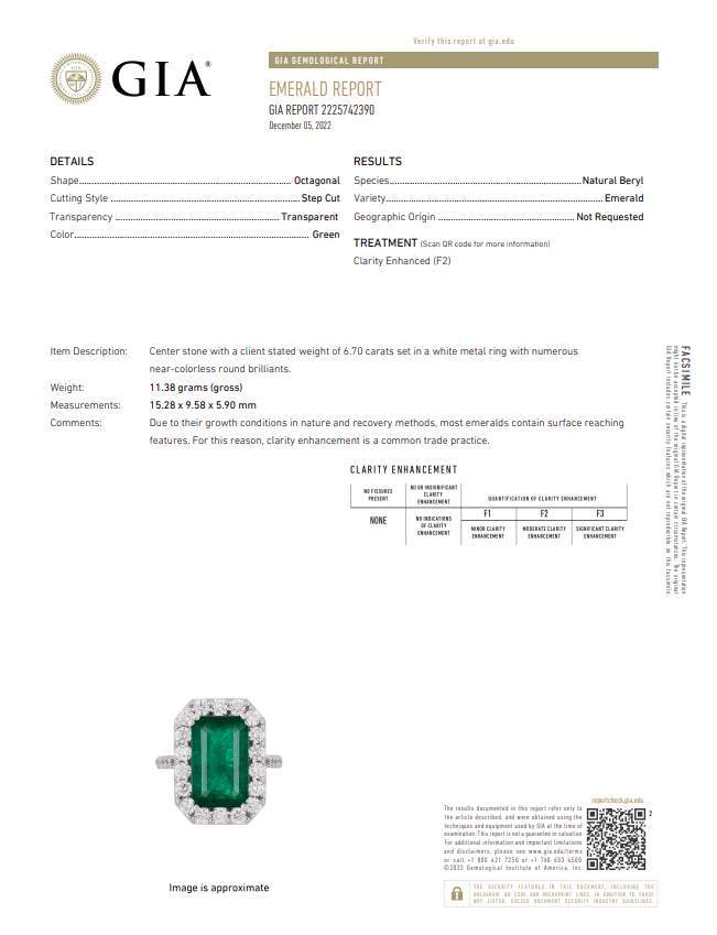 Emerald Engagement Ring Provident Jewelery