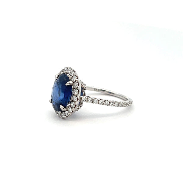 Sapphire Engagement Ring` Provident Jewelery