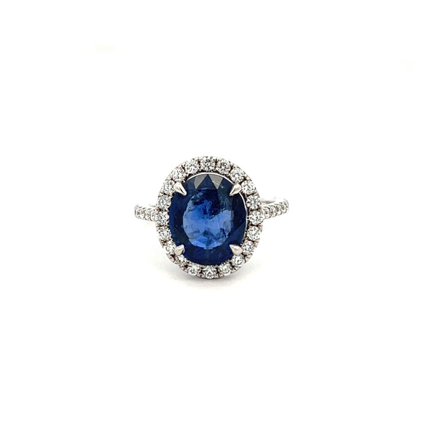 Sapphire Engagement Ring` Provident Jewelery