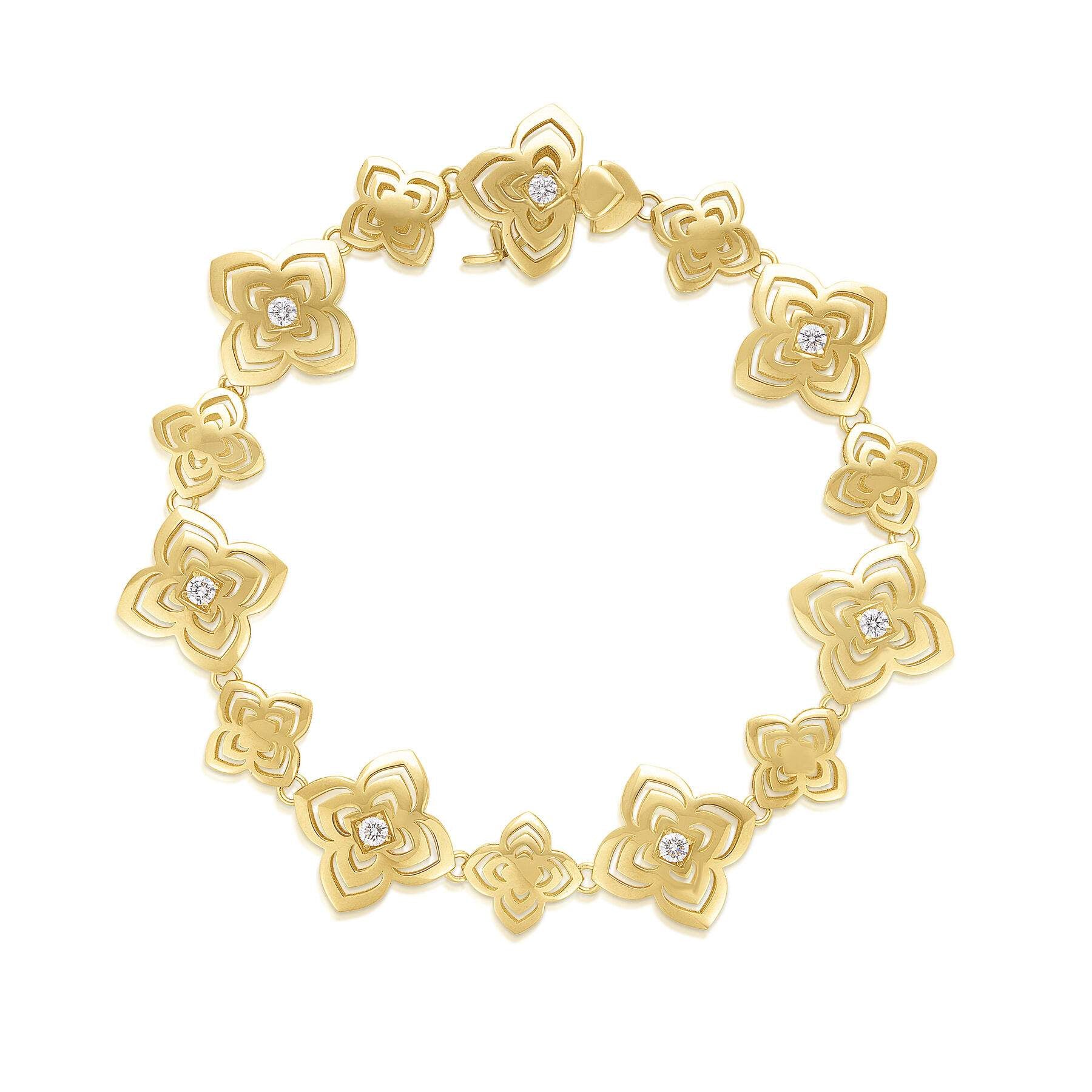 Roberto Coin Palazzo Ducale Carnival Flower Bracelet