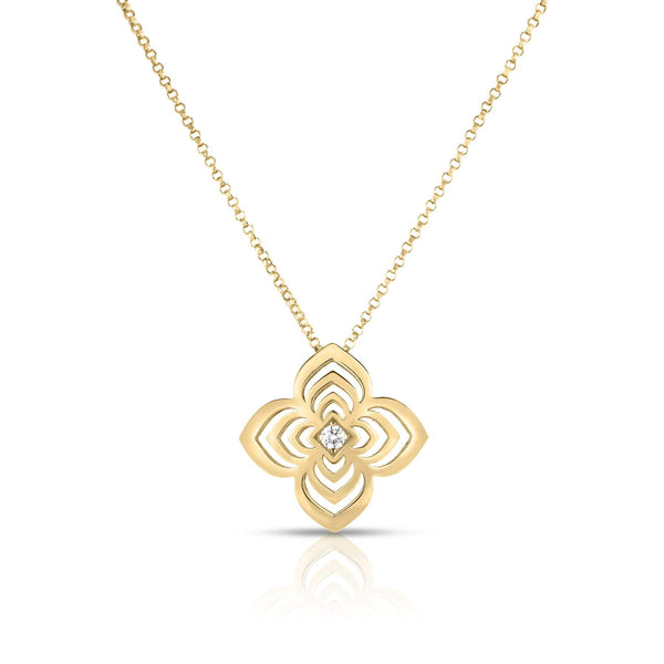 Roberto Coin Palazzo Ducale Carnival Flower Necklace