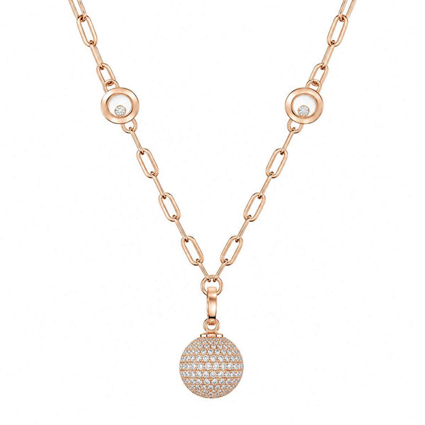 Chopard Happy Diamonds Planet Necklace