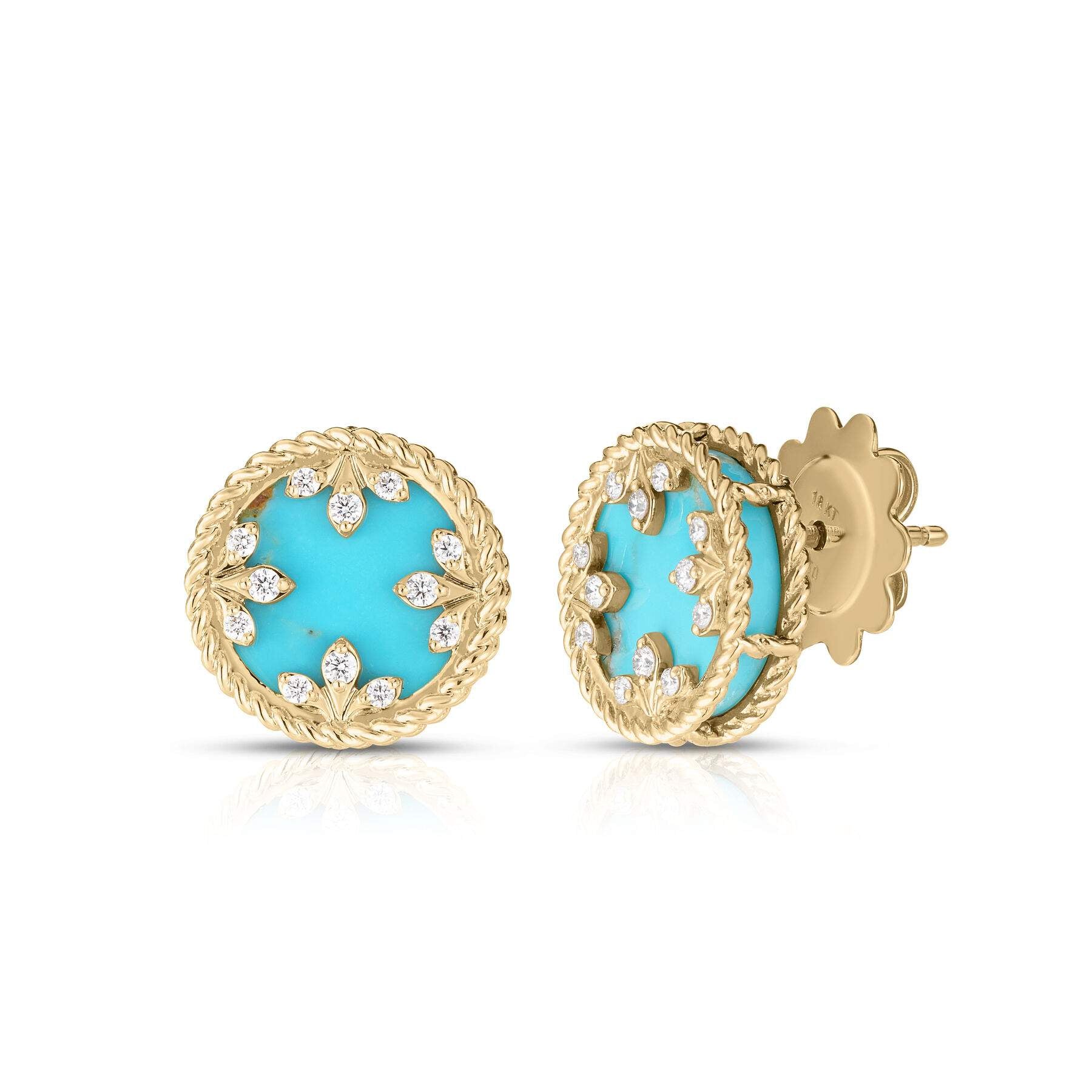 Roberto Coin Venetian Medallions Small Stud Earrings