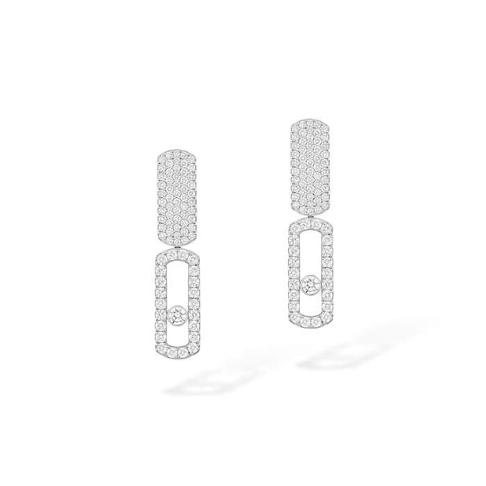 Messika Imperial Move LM Diamond Dangle Earrings Provident Jewelery