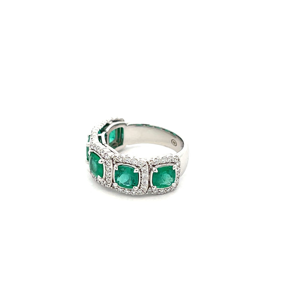 Christopher Designs Emerald Ring
