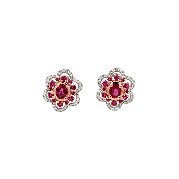 Ruby Earrings