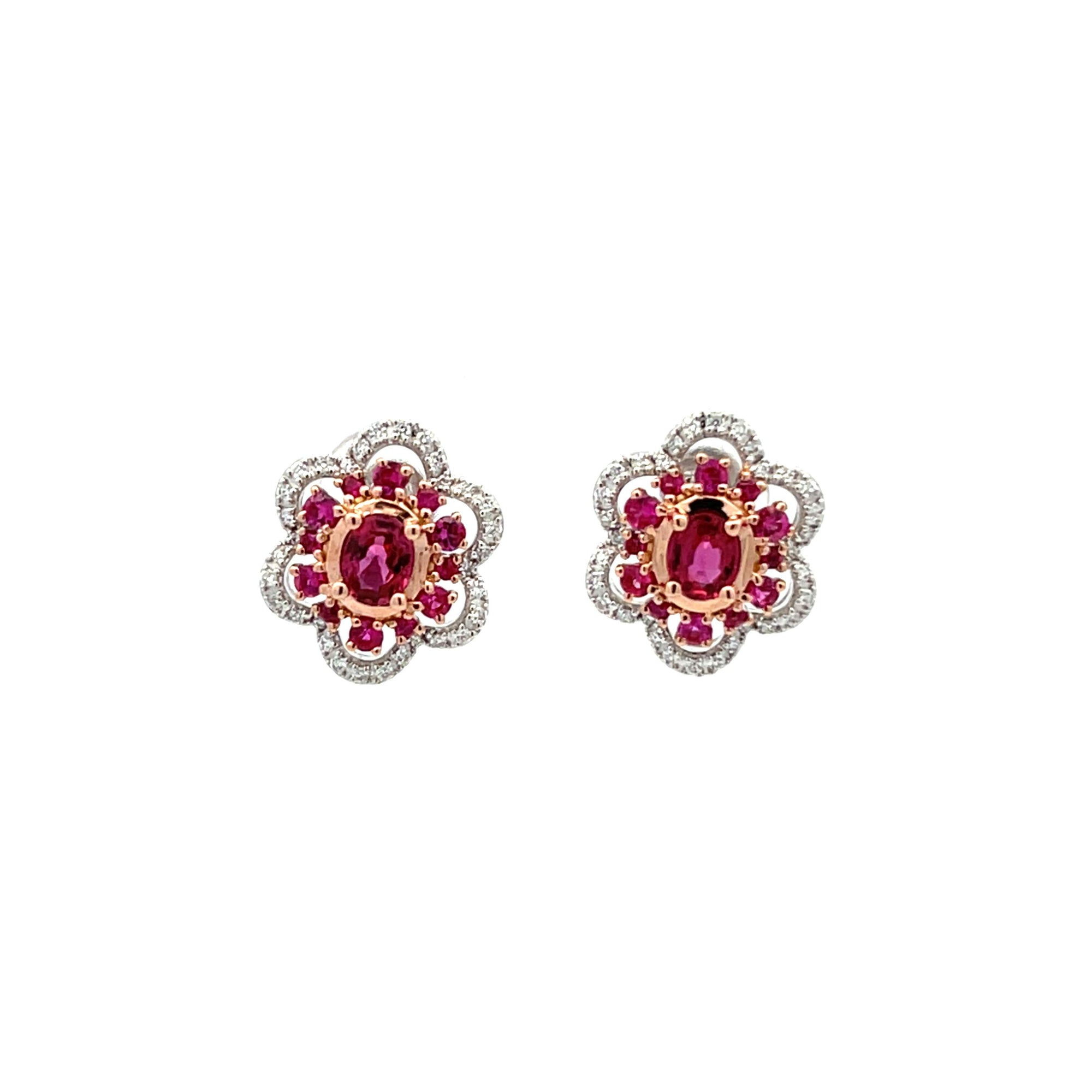 Ruby Earrings