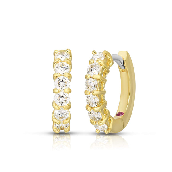 Roberto Coin Perfect Huggy Hoop Earrings
