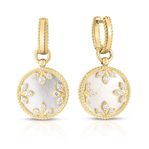 Roberto Coin Venetian Medallions Medium Dangle Earrings