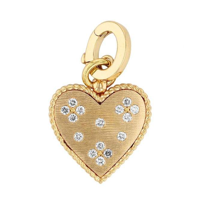 Roberto Coin Venetian Princess Medium Heart Medallion Pendant